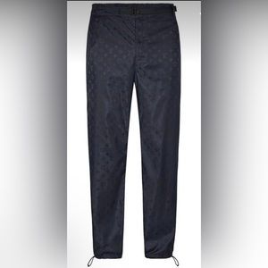 RARE Louis Vuitton men’s Nylon logo track pants SIZE 38 EU